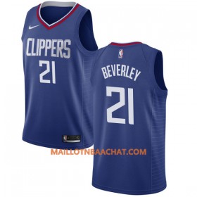 Maillot NBA Los Angeles Clippers Patrick Beverley 21 Nike 2017-18 Bleu Swingman - Homme